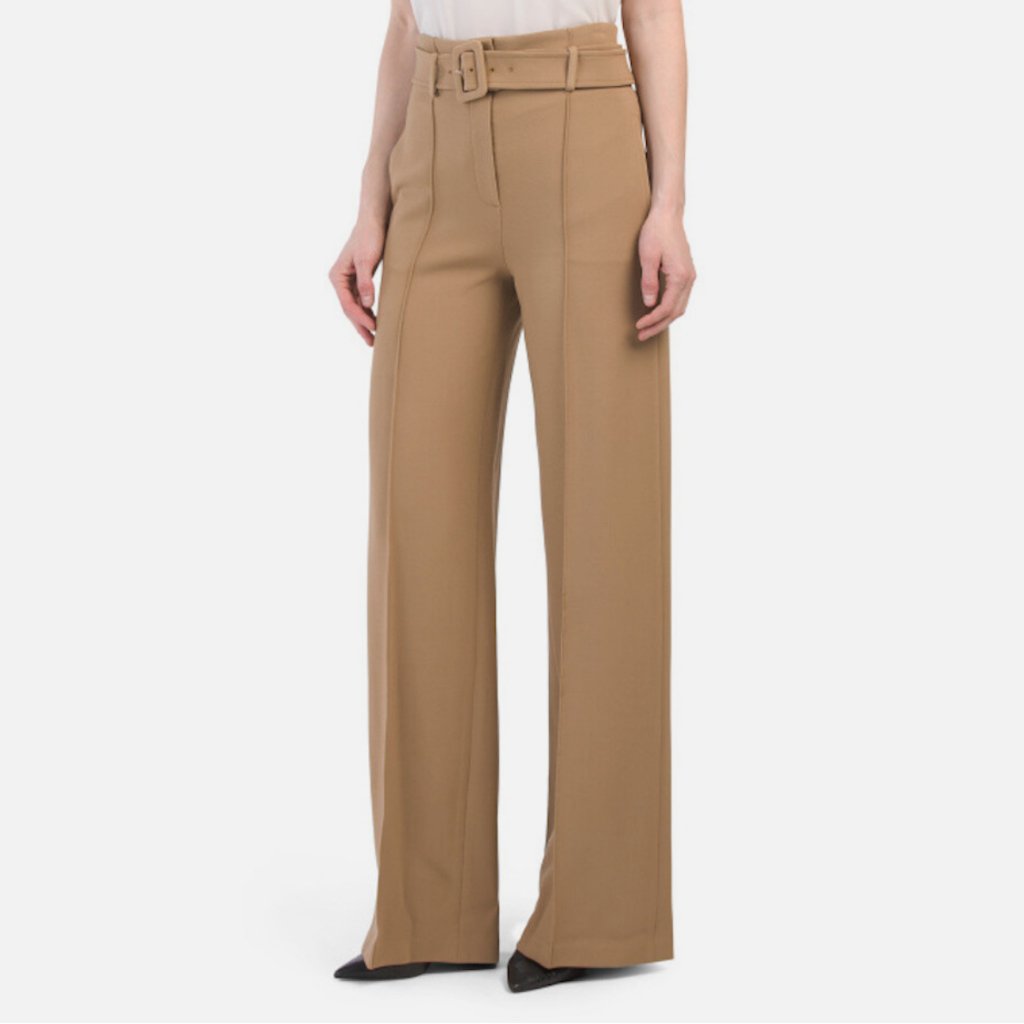 Theory Hw Belt Graham Camogie Wide Leg Suiting Pants